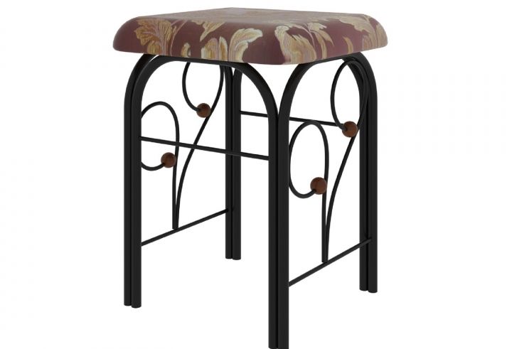 Банкетка "Версаль" черный ГЗМИ