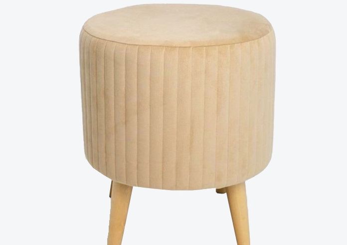 Пуф круглый стеганный, на ножках Сон Сервис