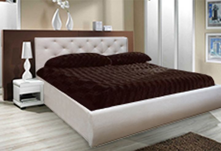 Кровать «Интерьерная» ткань (с подъемным мех-ом) М-СТИЛЬ