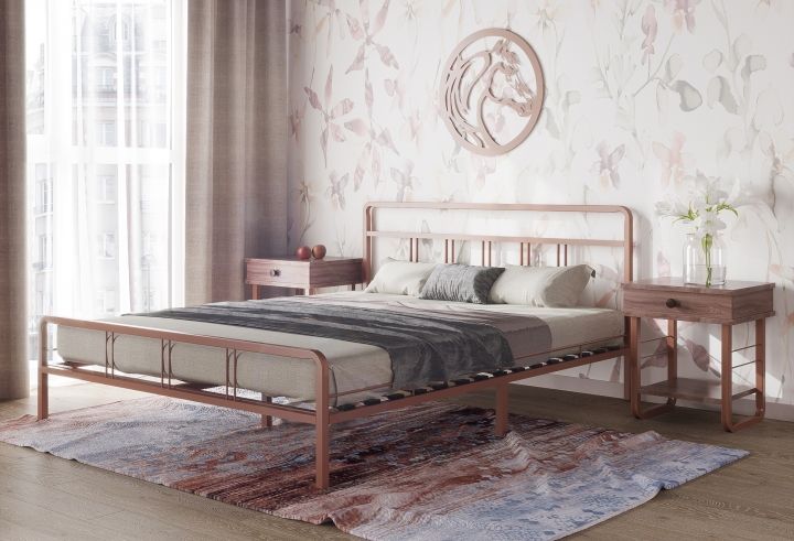 Кровать Леон бронза-бронза ГЗМИ