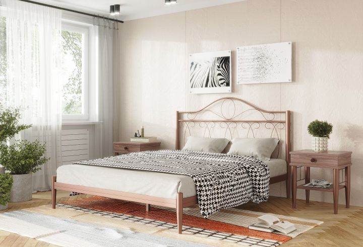 Кровать Элегия бронза-бронза ГЗМИ