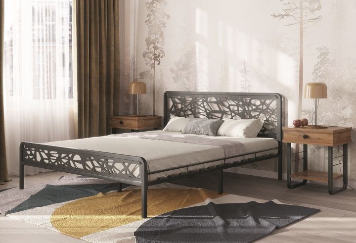 Кровать ОРИОН черный-черный ГЗМИ