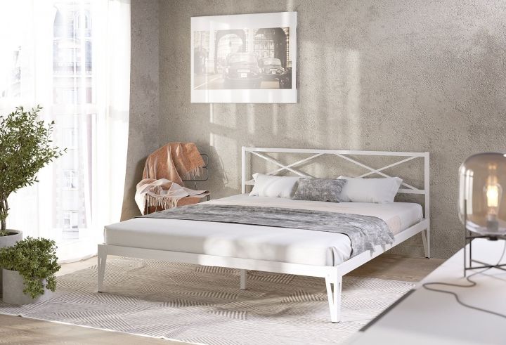 Кровать Тея белый-белый ГЗМИ