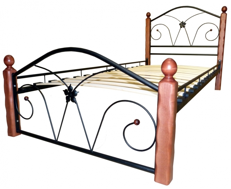 Кровать Селена 1 черный-махагон ГЗМИ