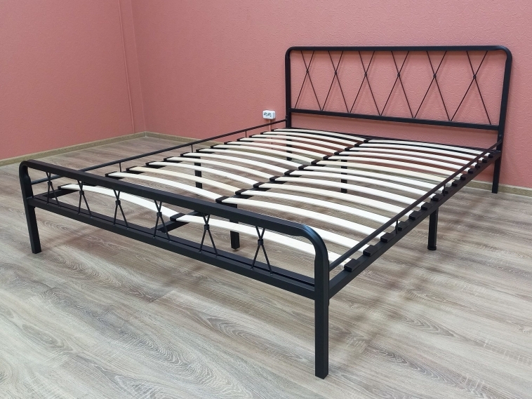 Кровать КЛЭР черный-черный ГЗМИ