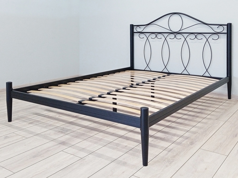 Кровать Элегия черный-черный ГЗМИ