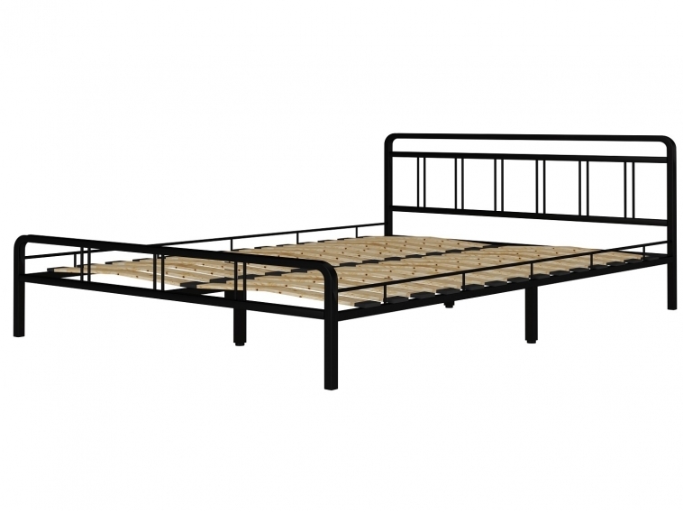 Кровать Леон черный-черный ГЗМИ