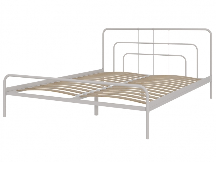 Кровать Модена белый-белый ГЗМИ