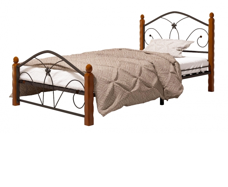 Кровать Селена 1 черный-махагон ГЗМИ