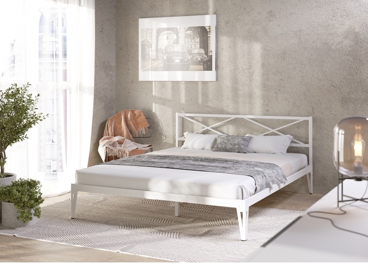 Кровать Тея белый-белый ГЗМИ