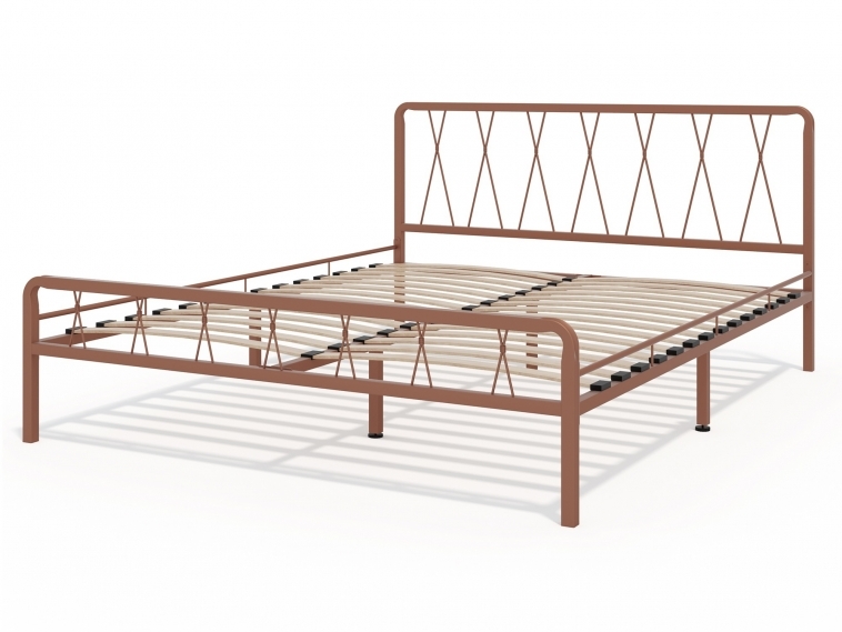 Кровать КЛЭР бронза-бронза ГЗМИ