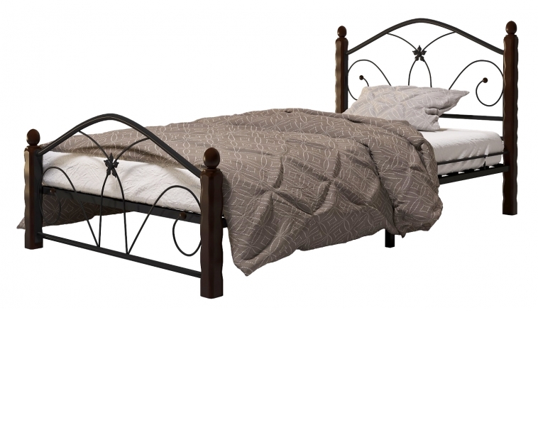 Кровать Селена 1 черный-шоколад ГЗМИ