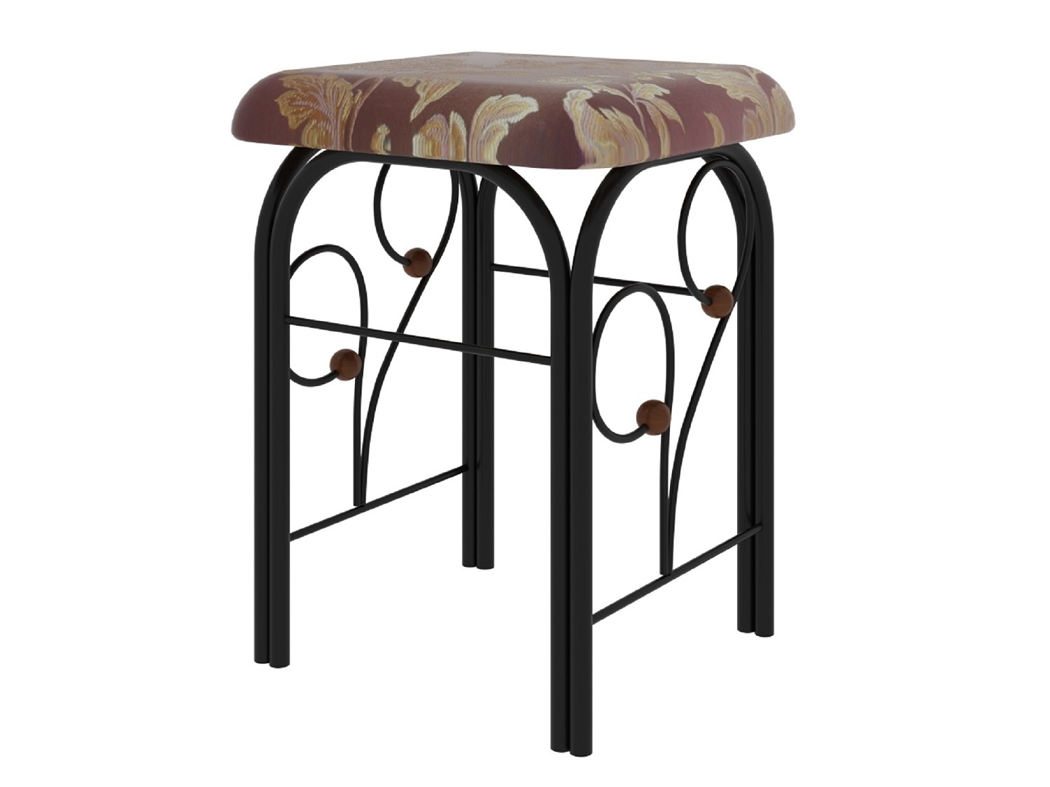 Банкетка "Версаль" черный ГЗМИ