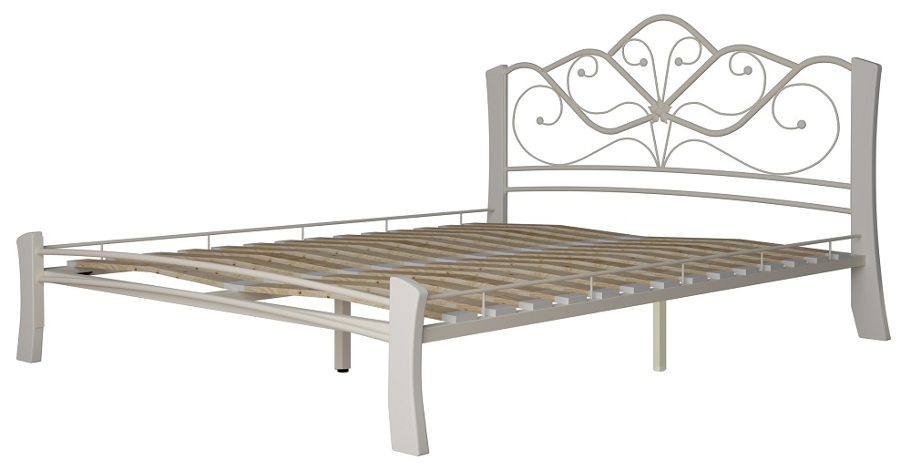 Кровать Венера 4 Лайт белый-белый ГЗМИ