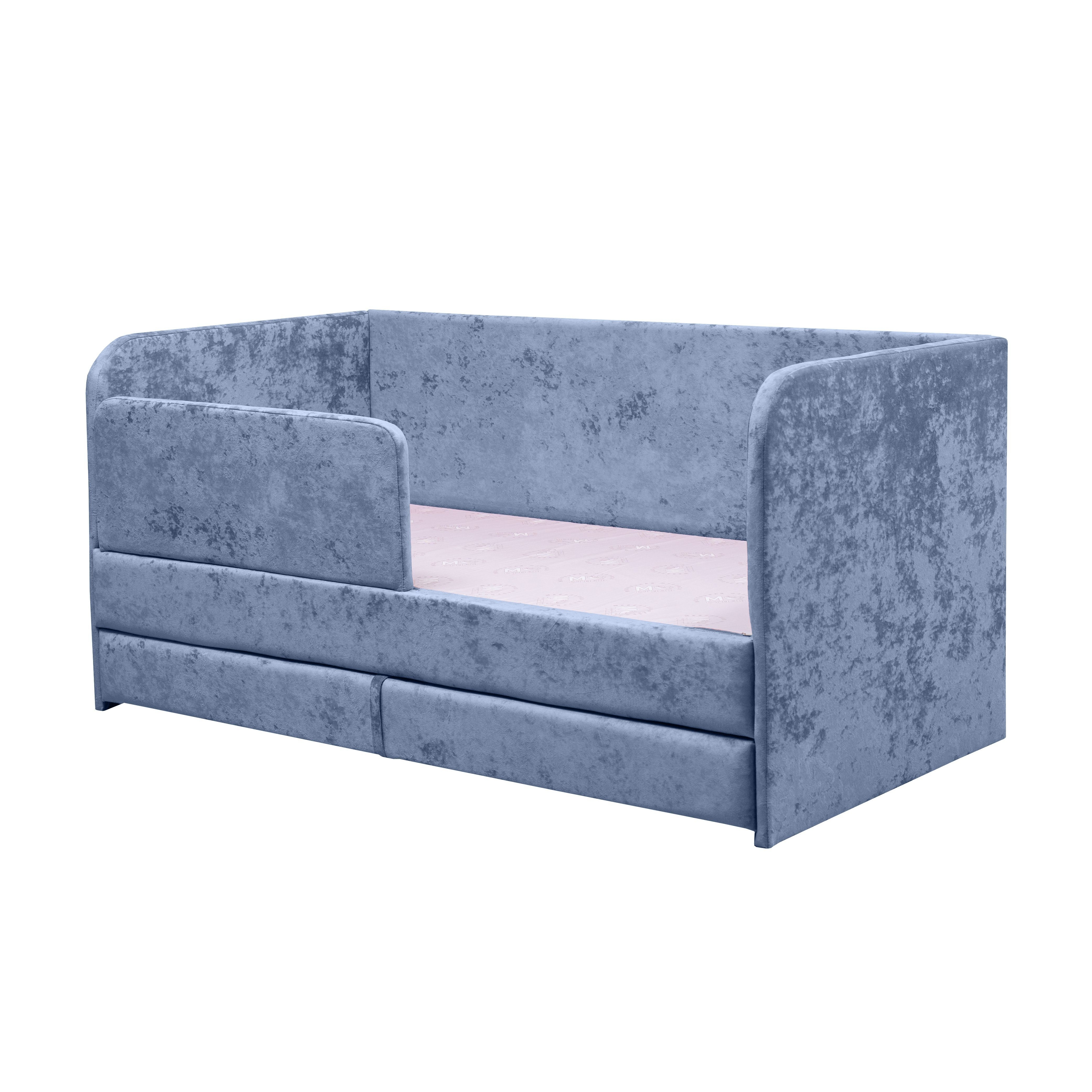 Кровать Непоседа NEW кровать 2 спальных места. Выдвижной ящик на колесиках, дно из ЛДСП. М-СТИЛЬ