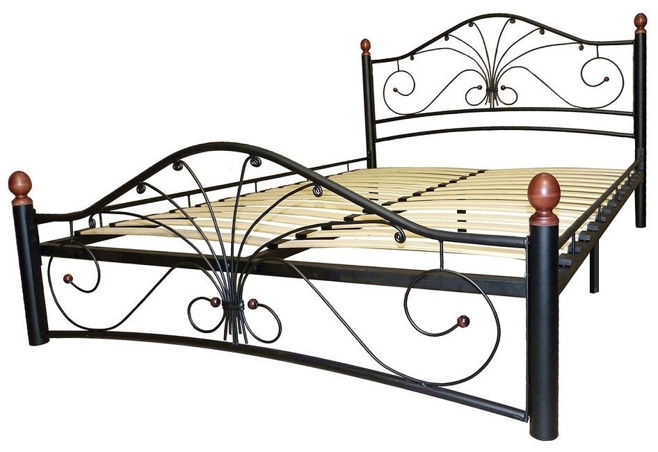 Кровать Фортуна 2 черный-черный ГЗМИ