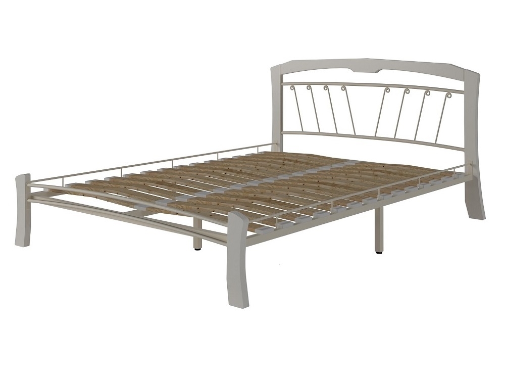 Кровать Муза 4 Лайт белый-белый ГЗМИ