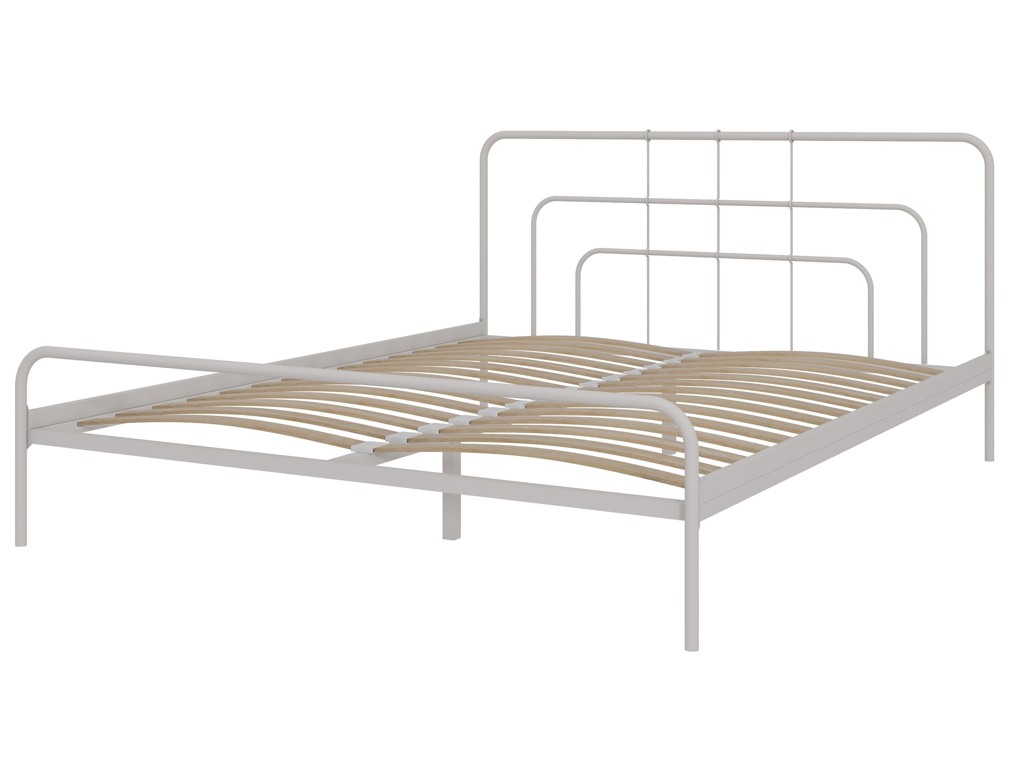 Кровать Модена белый-белый ГЗМИ