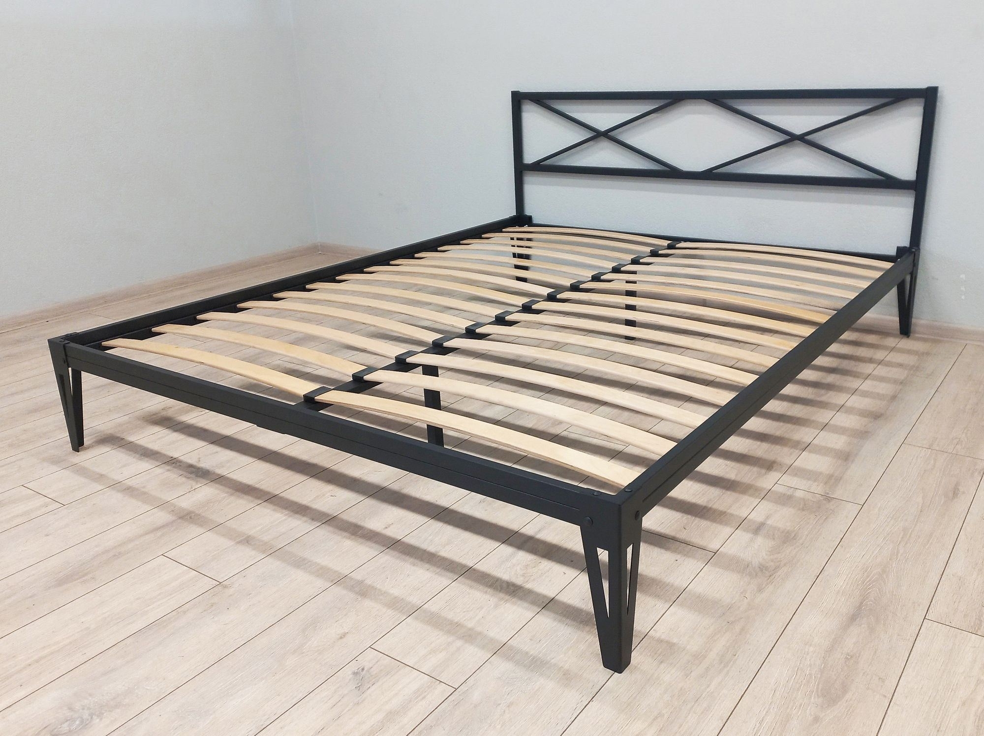 Кровать Тея черный-черный ГЗМИ