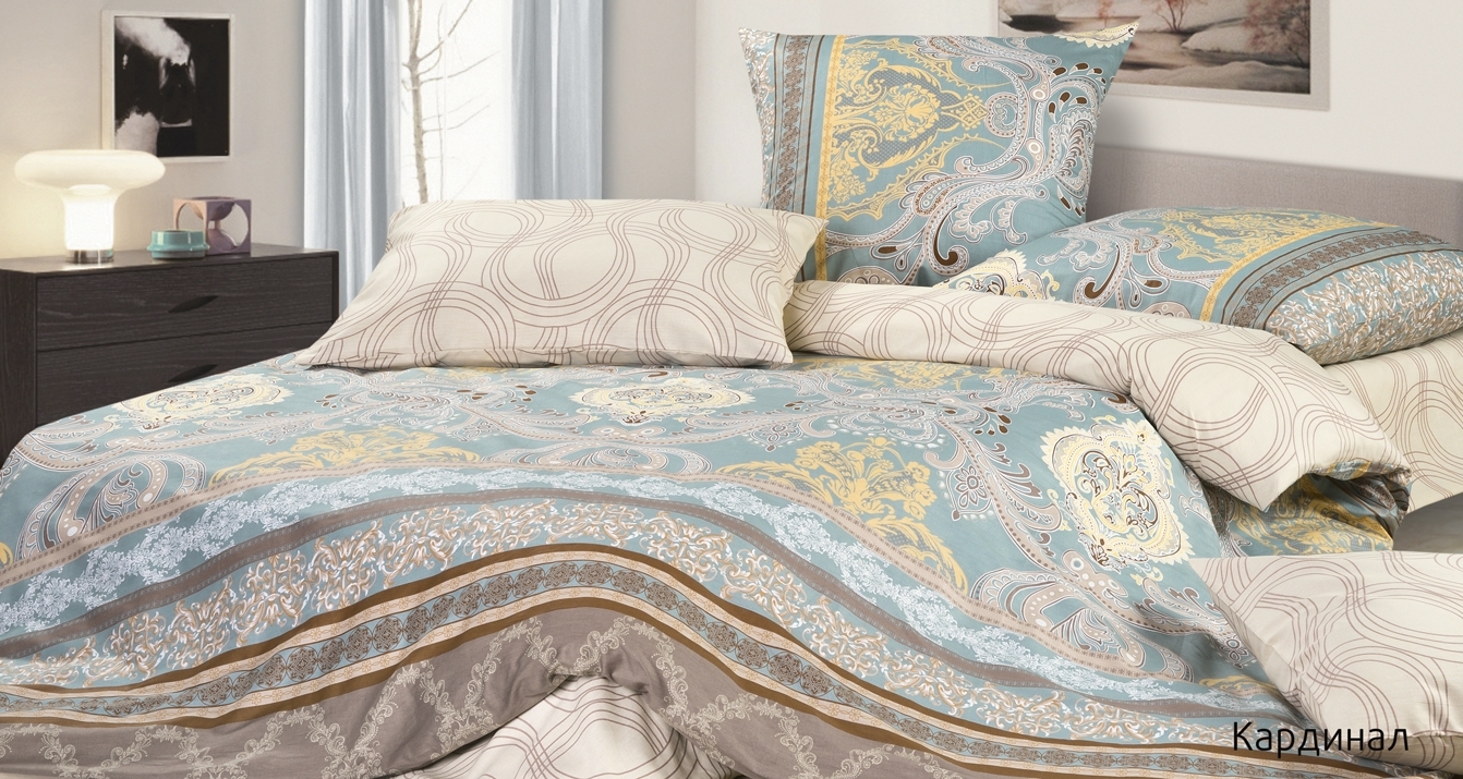 Постельное белье Гармоника Кардинал Ecotex