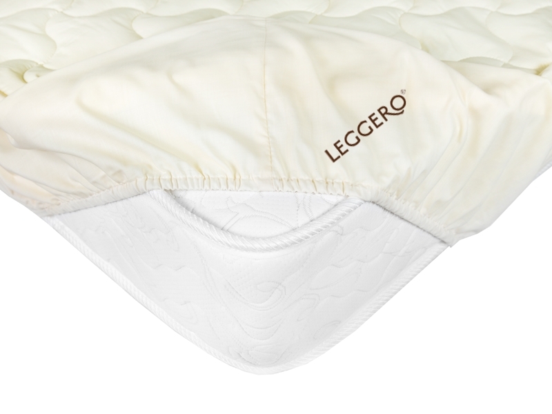 Наматрасник стеганный поликоттон с боковинкой Leggero